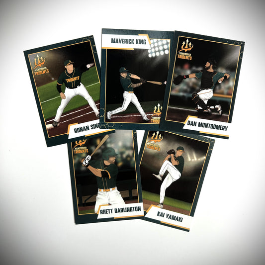 Vancouver Tridents Player Cards - Complete Set